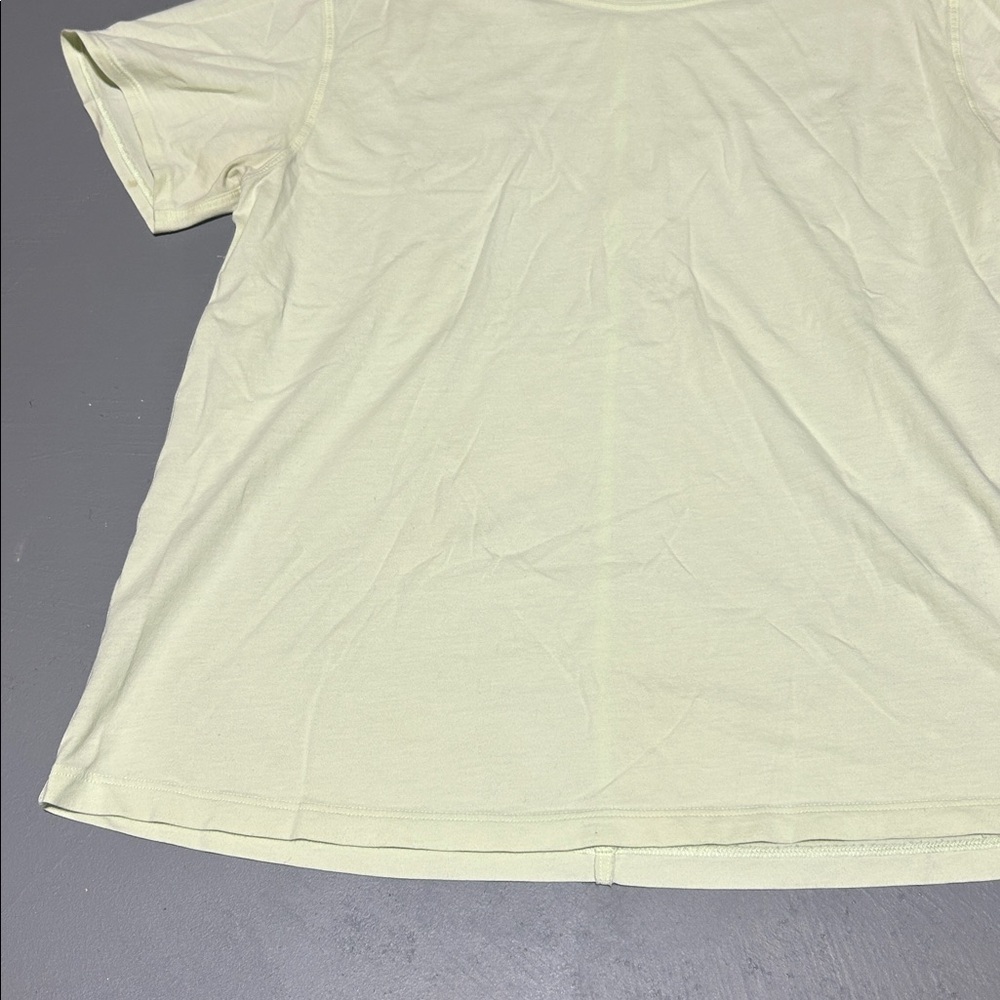 Lululemon All Yours Cotton Tee Shirt (Size 6) (Elixir Color) - Picture 2 of 9